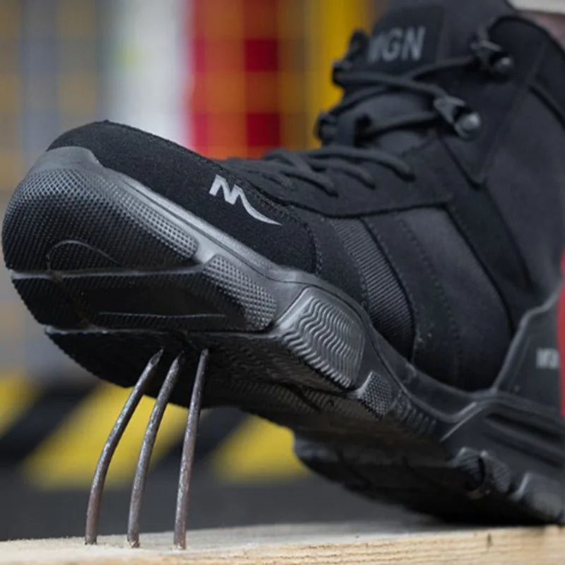 Indestructible Steel Toe Safety Work Boots – Unisex